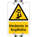 Hindernis in Kopfhöhe