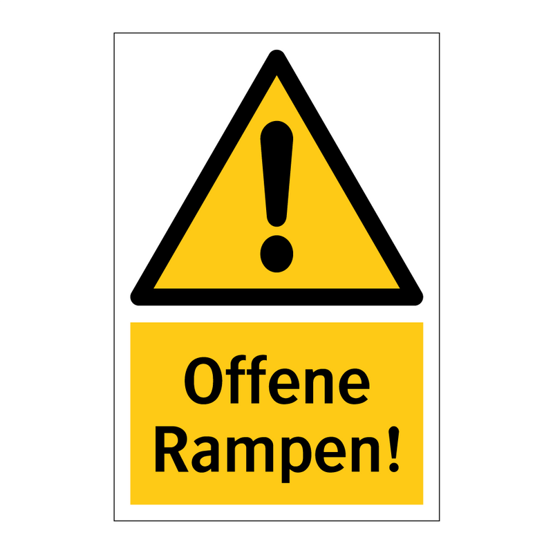 Offene Rampen!