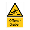 Offener Graben