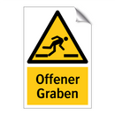 Offener Graben