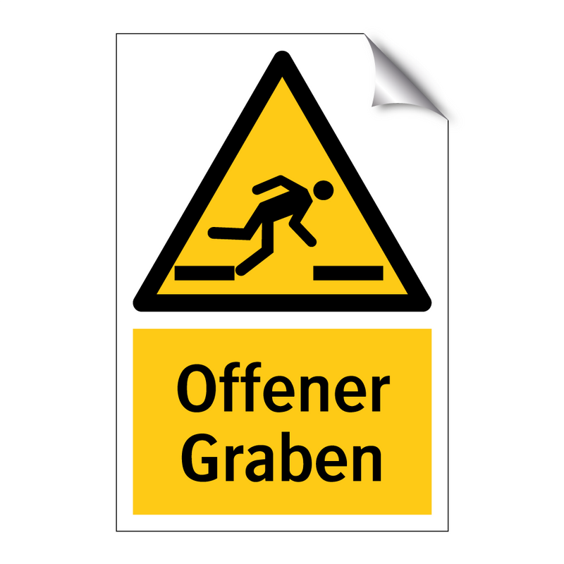 Offener Graben