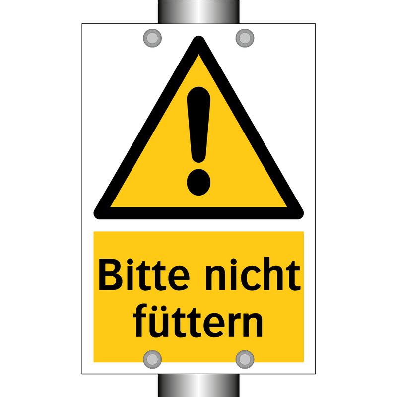 Bitte nicht füttern