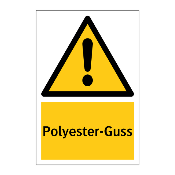 Polyester-Guss