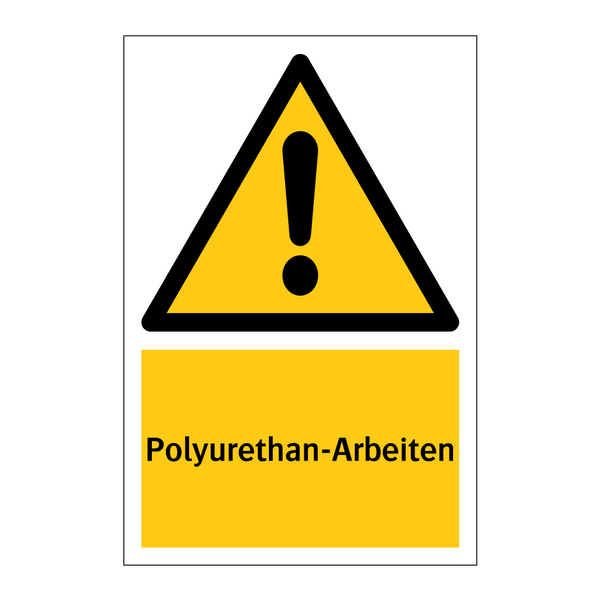 Polyurethan-Arbeiten