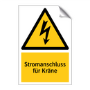 Stromanschluss für Kräne