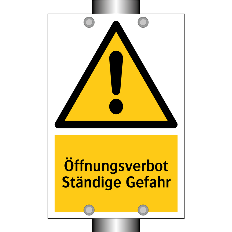Öffnungsverbot Ständige Gefahr