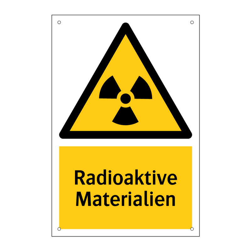 Radioaktive Materialien