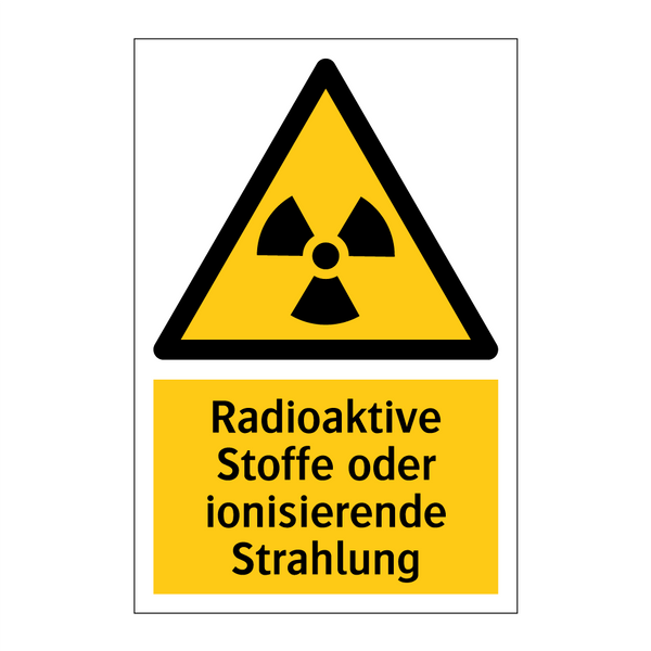Radioaktive Stoffe oder ionisierende Strahlung