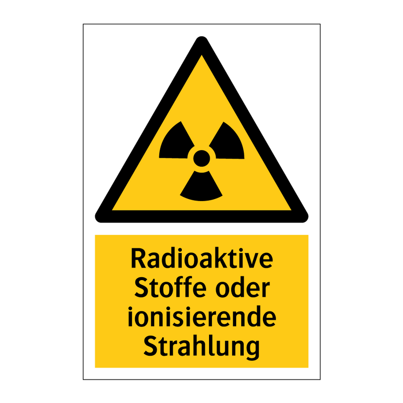 Radioaktive Stoffe oder ionisierende Strahlung