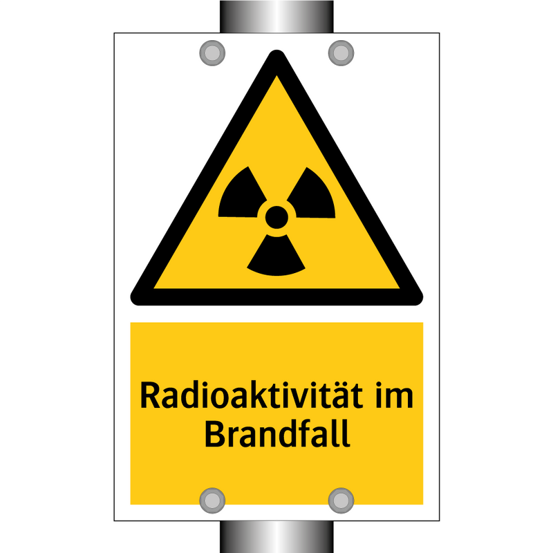 Radioaktivität im Brandfall