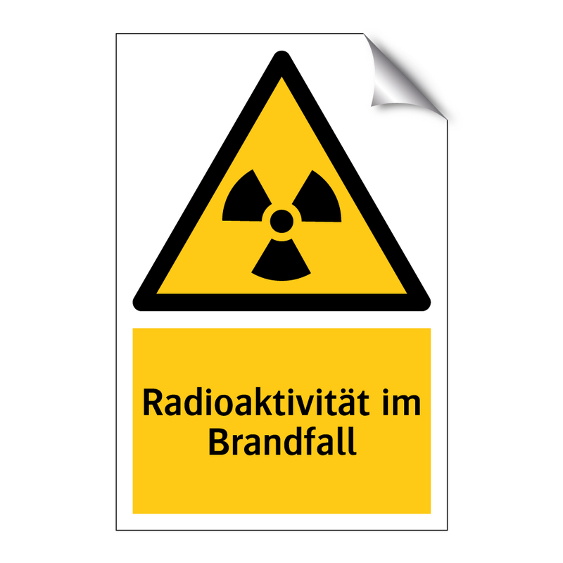 Radioaktivität im Brandfall