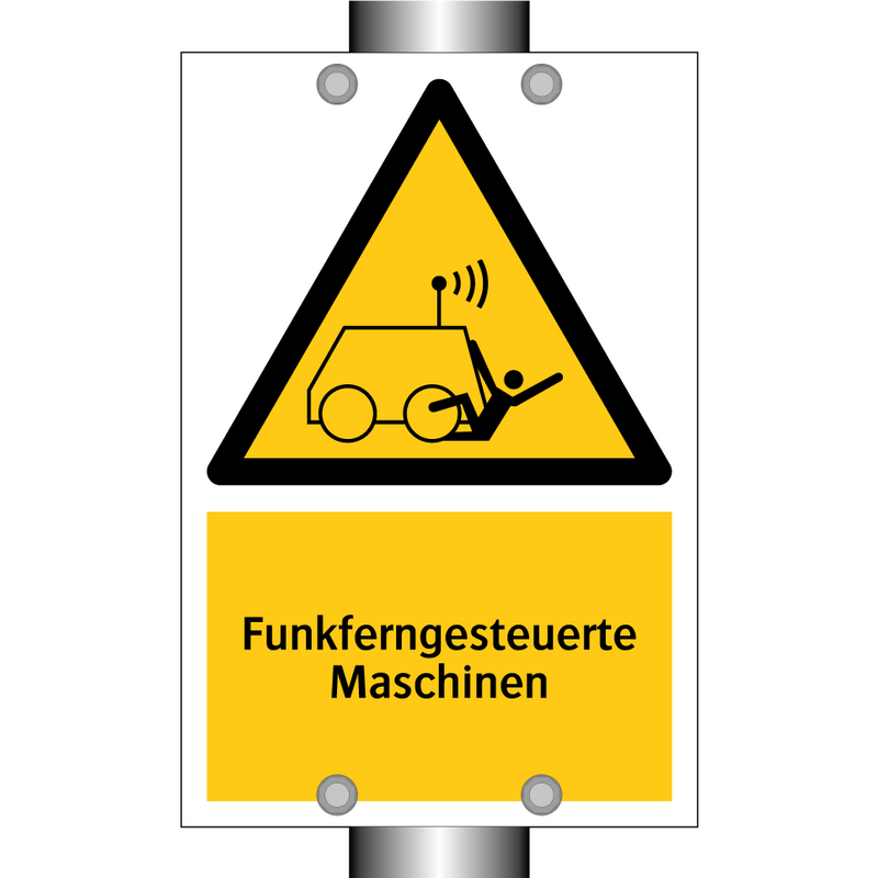 Funkferngesteuerte Maschinen
