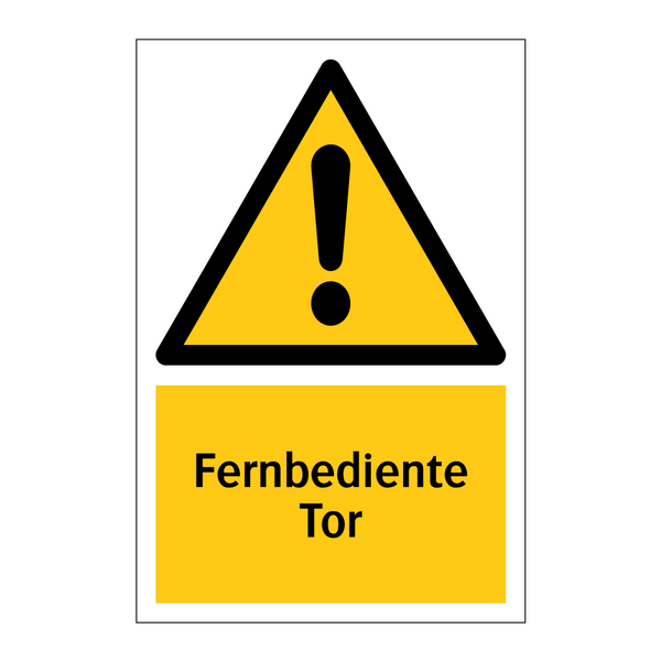 Fernbediente Tor