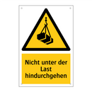 Nicht unter der Last hindurchgehen