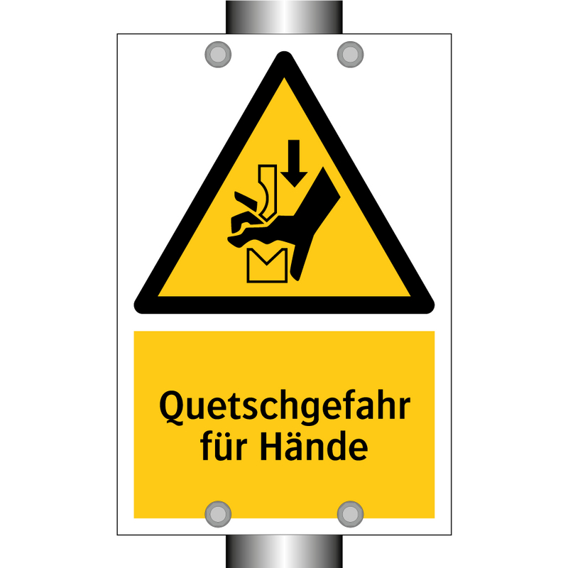 Quetschgefahr für Hände