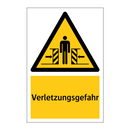Verletzungsgefahr