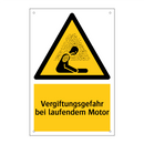 Vergiftungsgefahr bei laufendem Motor