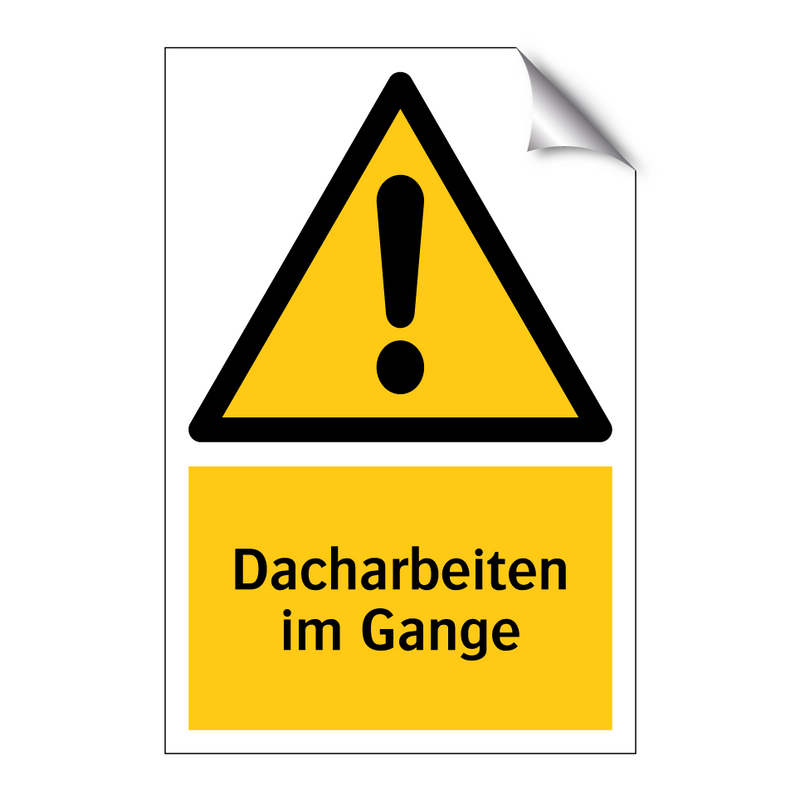 Dacharbeiten im Gange