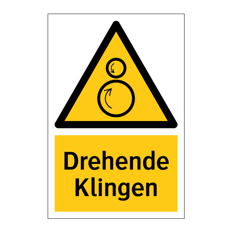 Drehende Klingen