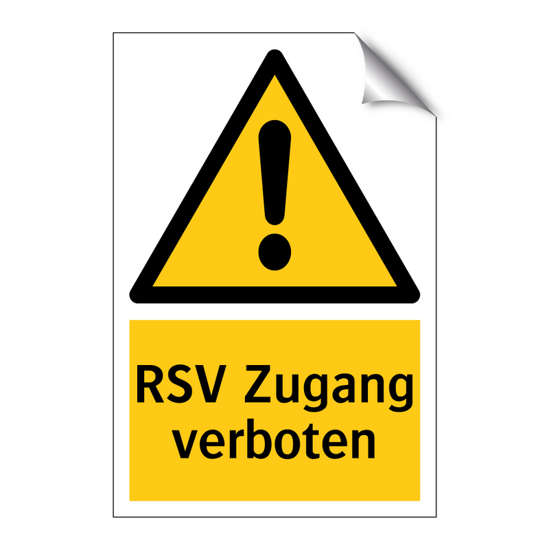 RSV Zugang verboten