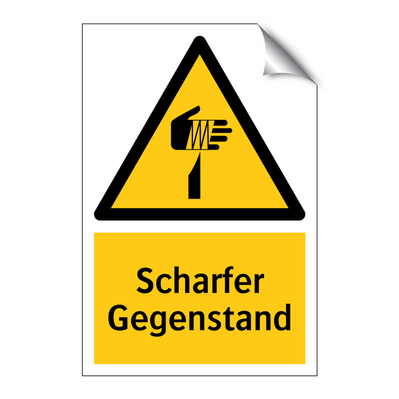 Scharfer Gegenstand