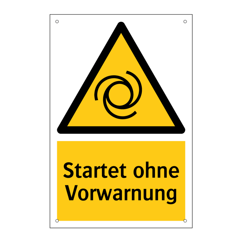 Startet ohne Vorwarnung