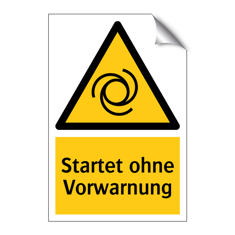 Startet ohne Vorwarnung