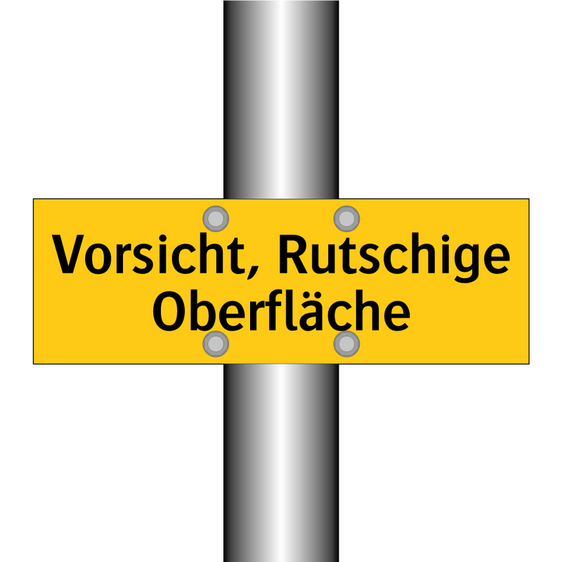 Vorsicht, Rutschige Oberfläche