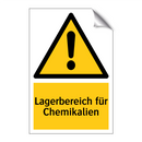 Lagerbereich für Chemikalien