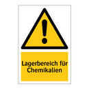 Lagerbereich für Chemikalien