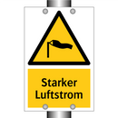 Starker Luftstrom