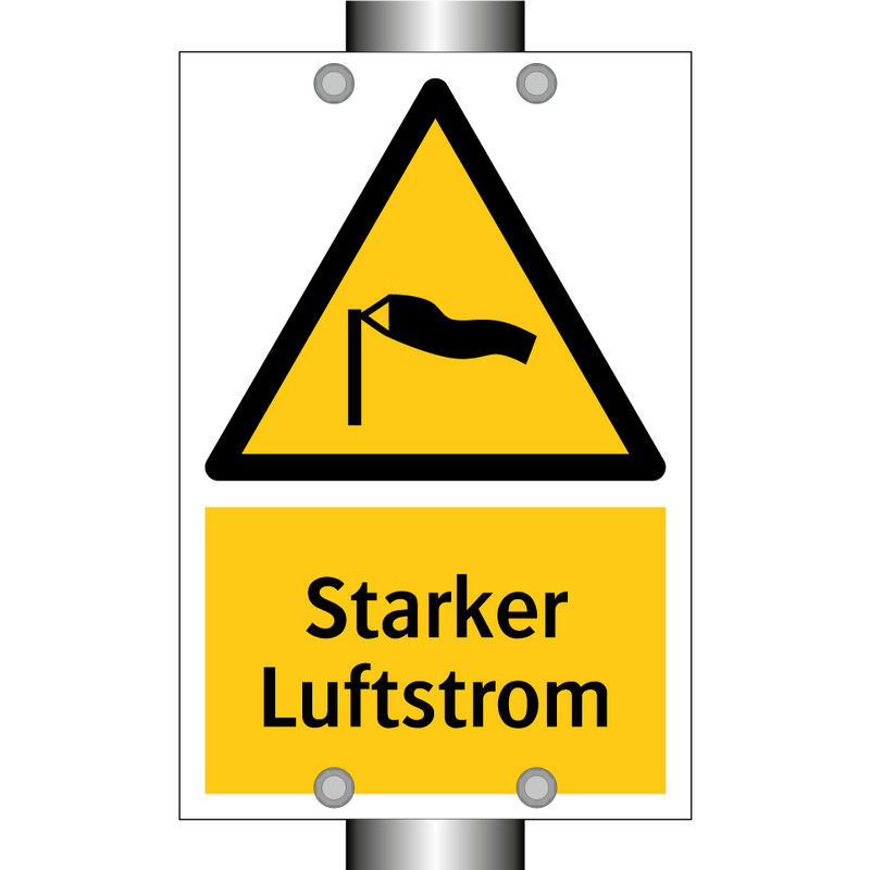 Starker Luftstrom