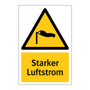 Starker Luftstrom