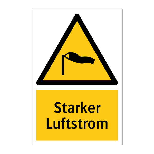 Starker Luftstrom