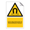 Starkes Magnetfeld Gefahr für Herzschrittmacher-Patienten