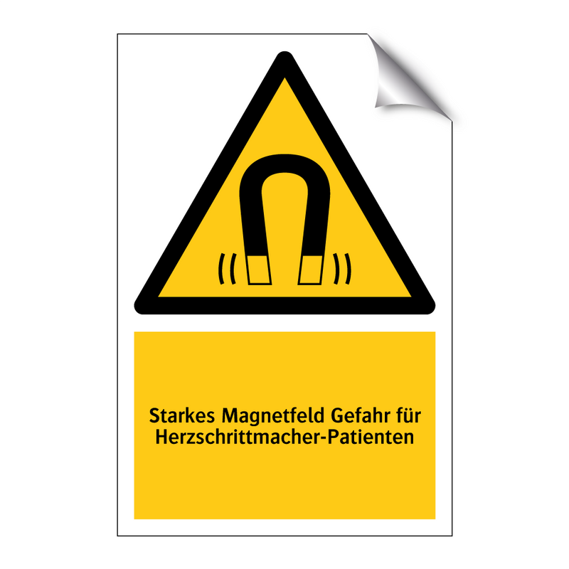 Starkes Magnetfeld Gefahr für Herzschrittmacher-Patienten