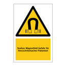 Starkes Magnetfeld Gefahr für Herzschrittmacher-Patienten