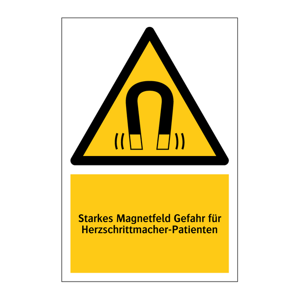Starkes Magnetfeld Gefahr für Herzschrittmacher-Patienten
