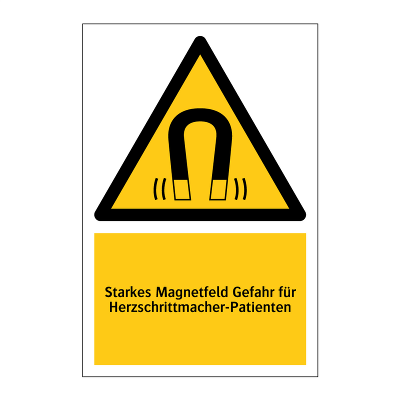 Starkes Magnetfeld Gefahr für Herzschrittmacher-Patienten