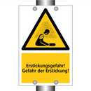 Erstickungsgefahr! Gefahr der Erstickung!