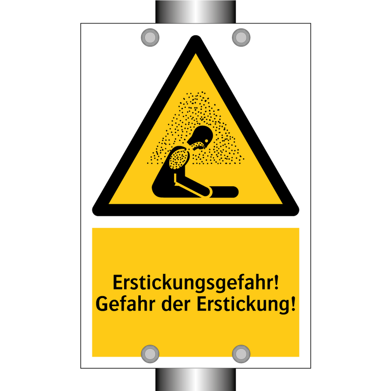Erstickungsgefahr! Gefahr der Erstickung!