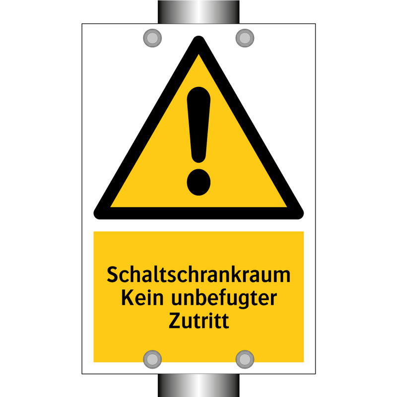Schaltschrankraum Kein unbefugter Zutritt