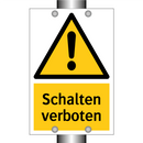 Schalten verboten