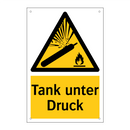 Tank unter Druck