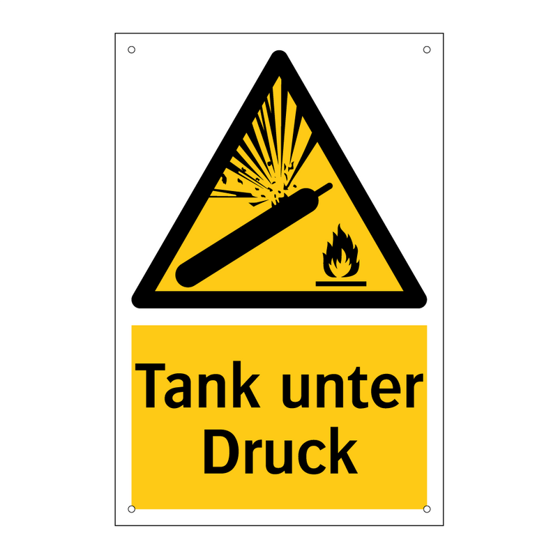 Tank unter Druck
