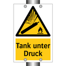 Tank unter Druck