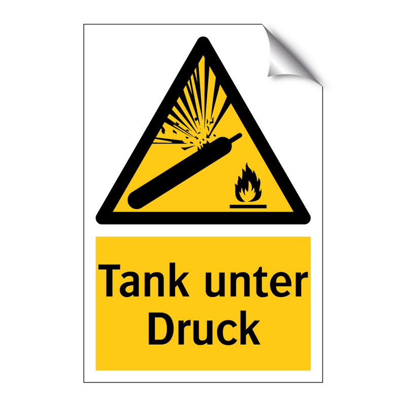 Tank unter Druck