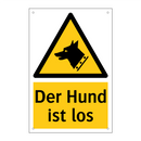 Der Hund ist los