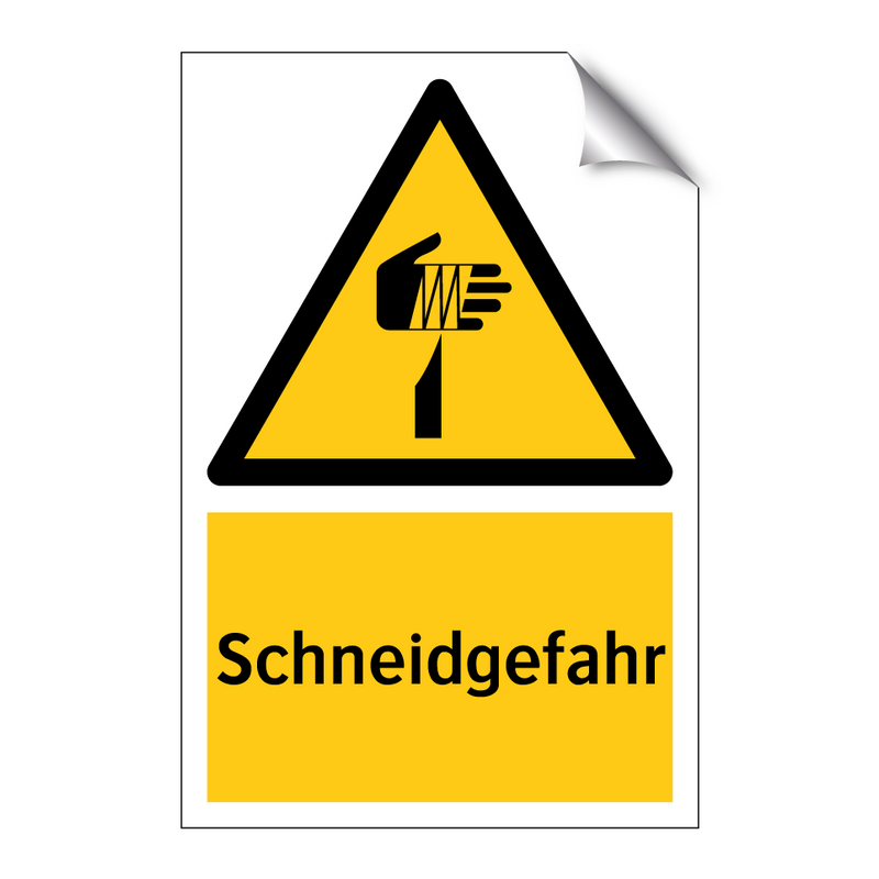 Schneidgefahr