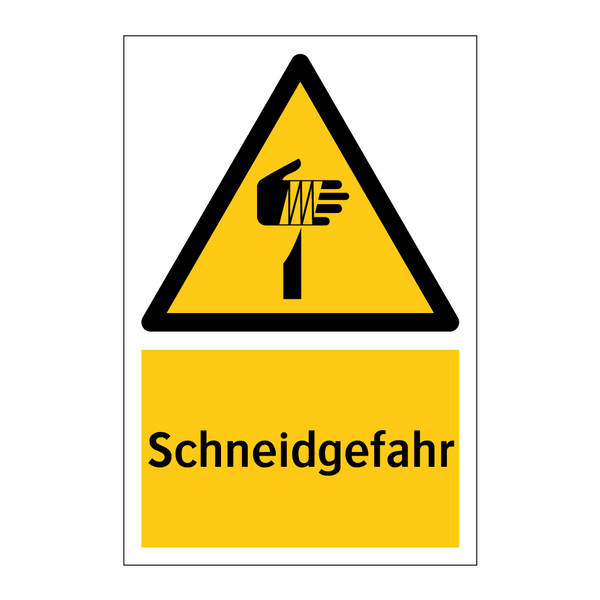 Schneidgefahr
